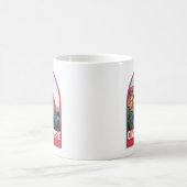 シンクテレイタリアウォーターカラーヴィンテージ コーヒーマグカップ (中央)