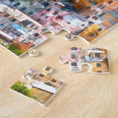 シンクテレイタリアウォーターカラー ジグソーパズル (側面)