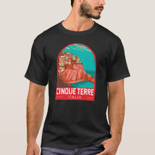 シンクテレイタリアトラベルアートヴィンテージ Tシャツ