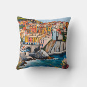 シンクテレイタリ地中海のアモダンアートコースト クッション (裏面)