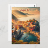 シンクテレビーチイタリアヴィンテージヨーロッパ旅行 ポストカード (正面/裏面)