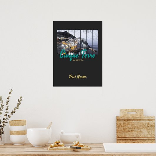 シンクテレマナロラリオマッジョーレイタリアンヴィンテージ ポスター (キッチン)