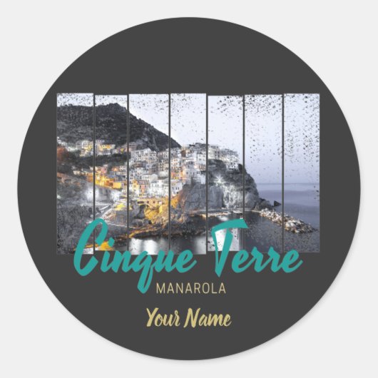 シンクテレマナロラリオマッジョーレイタリアンヴィンテージ ラウンドシール (正面)