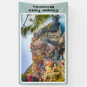 シンクテレマナローラ沿岸町 横断幕 (縦)