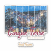 シンクテレリオマッジョーレイタリアンヴィンテージ土産 シール (正面)