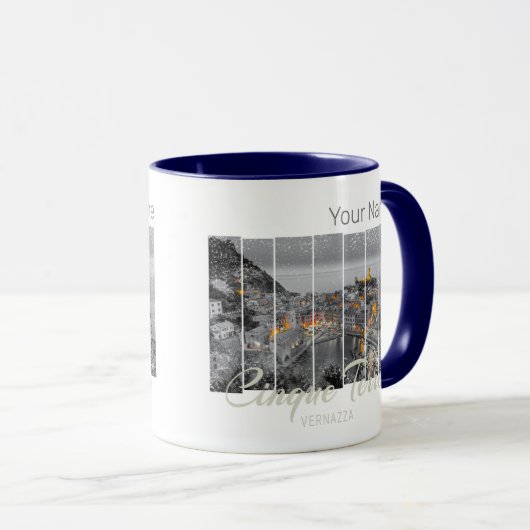 シンクテレヴェルナッツァイタリアヴィンテージ土産 マグカップ (正面右)