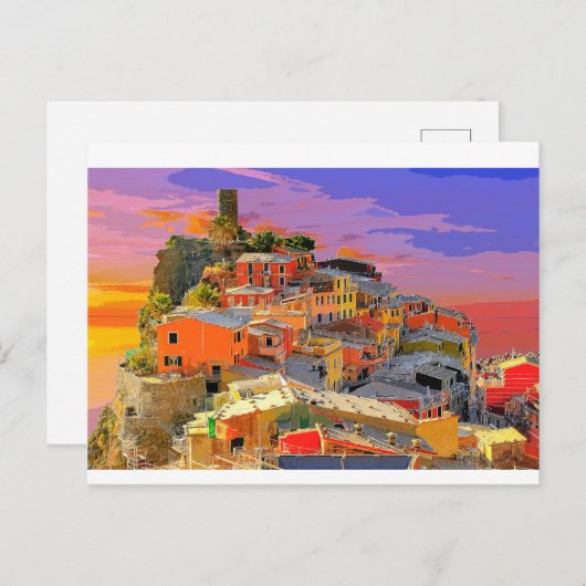 シンクテレヴェルナッツァヴィレッジイタリア ポストカード (正面/裏面)