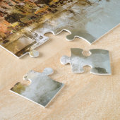 シンクテレーイタリアビーチアマルフィコースト建物 ジグソーパズル (側面)