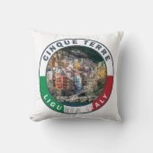 シンクテレーイタリア水彩ヴィンテージサークル クッション (正面)