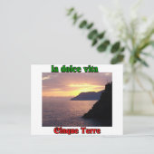 シンクテレーイタリア ポストカード (スタンド正面)