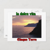 シンクテレーイタリア ポストカード (正面/裏面)