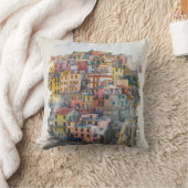 シンクテレ水彩画 クッション (ブランケット)