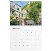 シンクテレ美学イタリアコーストウォールカレンダー カレンダー (3月 2027)
