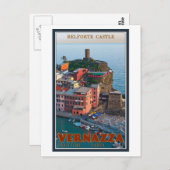 シンクテレ – ヴェルナッツァベルフォルテキャッスル ポストカード (正面/裏面)