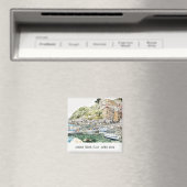 シンクテレItaly海の水の色のトラベイタリアンル マグネット (インサイチュ (食洗機))