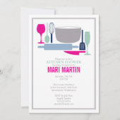 シンクブライダルシャワー以外のすべて 招待状 (正面)