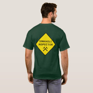 シンクホールの検査官 Tシャツ