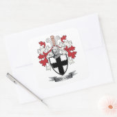 シンクレア家紋コート・オブ・アームズ スクエアシール (封筒)