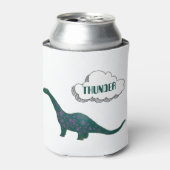シンクレア恐竜 缶クーラー (缶正面)