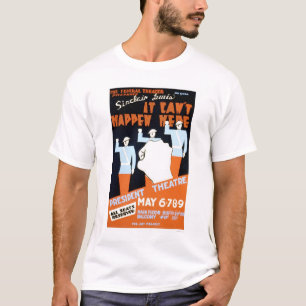 シンクレア・ルイスの演劇1937 WPA Tシャツ