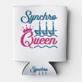 シンクロクイーンシンクロナイズドスイミング 缶クーラー (正面)