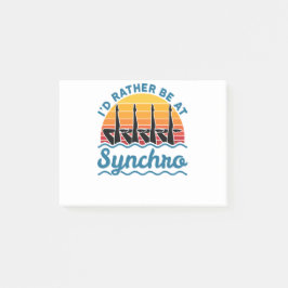 シンクロスイミングはシンクロの方がいい ポストイット