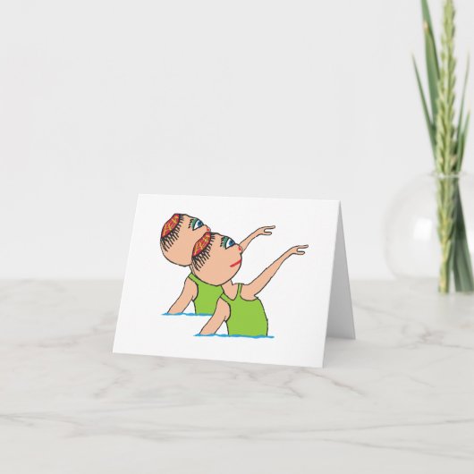 シンクロスイミング カード (正面)