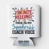 シンクロナイズドスイミングシンクロコーチボイス 缶クーラー (裏面)