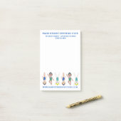 シンクロナイズドスイミングチームプールコーチクラブ ポストイット (デスク上)