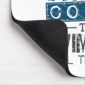 シンクロナイズド·スイミング·シンクロ·コ熱狂するーチ マウスパッド (コーナー)