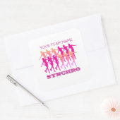 シンクロ姿スケートギフトウェア スクエアシール (封筒)