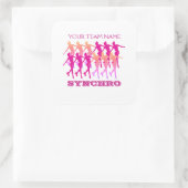 シンクロ姿スケートギフトウェア スクエアシール (バッグ)