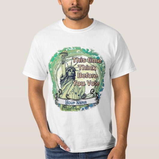 シンク・ボート・リバティ Tシャツ (正面)
