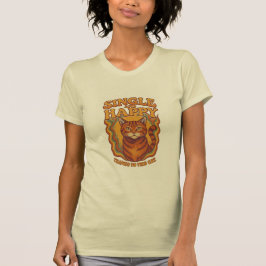 シングルで幸せ Tシャツ