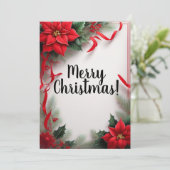 シングルイメージ クリスマスカード (スタンド正面)