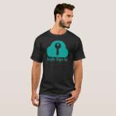 シングルサインオン クラウドキー セキュリティ Tシャツ (正面フル)