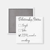 シングルスのバレンタイン状態43 マグネット (正面/裏面)