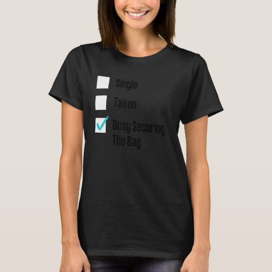 シングルセキュリティバッグ Tシャツ (正面)