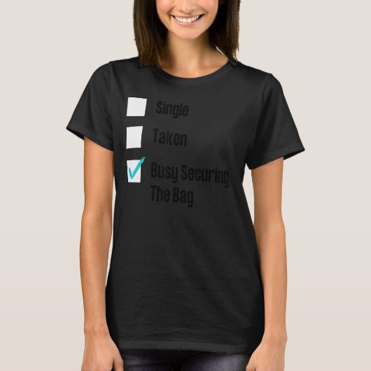 シングルセキュリティバッグ Tシャツ (正面)
