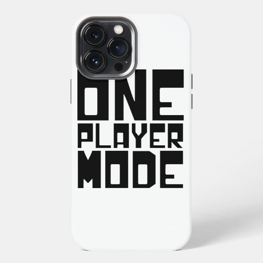 シングルプレイヤーモード iPhoneケース (裏面)