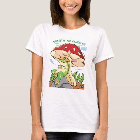 シングル女性の面白いTシャツ、引用シャツ Tシャツ (正面)