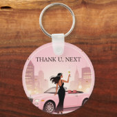 シングル時代パーティーキーチェーン | Thank U, Next キーチェーン (正面)