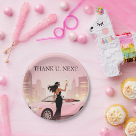 シングル時代パーティープレート|Thank U, Next ペーパープレート
