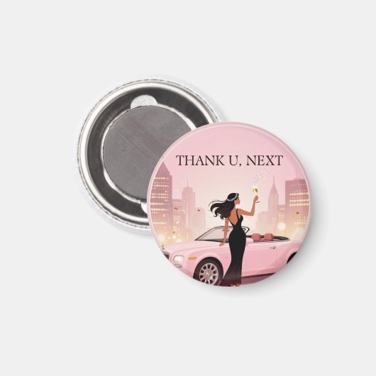 シングル時代パーティーマグネット|Thank U, Next マグネット (正面/裏面)