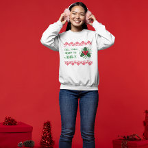 シングル続行中 クリスマスのジョークTシャツ レディース