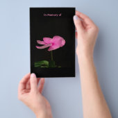 シングル フラワー フローラル フライヤー (ハンドル)