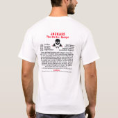 シングレット - JACKASS,マルティーニ ノースリーブ Tシャツ (裏面)