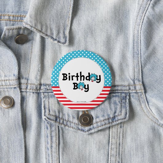 シングワンツー双子 誕生日 | 男の子の 誕生日 缶バッジ (インサイチュ)