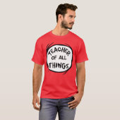 シングワン シングツー - あらゆるモノの先生 Tシャツ (正面フル)