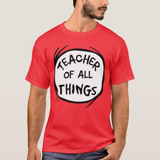 シングワン シングツー - あらゆるモノの先生 Tシャツ (正面)